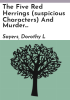 The_five_red_herrings__suspicious_characters__and_Murder_must_advertise