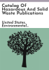 Catalog_of_hazardous_and_solid_waste_publications