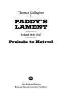 Paddy_s_lament