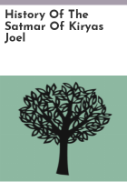 History_of_the_Satmar_of_Kiryas_Joel