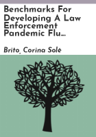 Benchmarks_for_developing_a_law_enforcement_pandemic_flu_plan